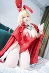 [Cosplay] 阿半今天很开心 FGO 尼禄圣诞节 [71P-579MB]