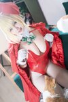 [Cosplay] 阿半今天很开心 FGO 尼禄圣诞节 [71P-579MB]