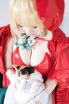 [Cosplay] 阿半今天很开心 FGO 尼禄圣诞节 [71P-579MB]