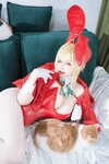 [Cosplay] 阿半今天很开心 FGO 尼禄圣诞节 [71P-579MB]