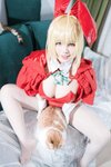 [Cosplay] 阿半今天很开心 FGO 尼禄圣诞节 [71P-579MB]