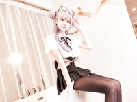[Cosplay] 阿雪雪 - 居家女高