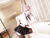 [Cosplay] 阿雪雪 - 居家女高