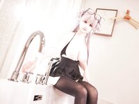 [Cosplay] 阿雪雪 - 居家女高