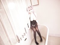[Cosplay] 阿雪雪 - 居家女高