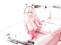 [Cosplay] 阿雪雪 - 爱丽丝泳装