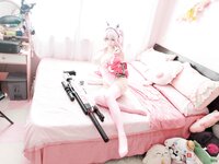 [Cosplay] 阿雪雪 - 爱丽丝泳装