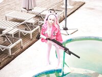 [Cosplay] 阿雪雪 - 爱丽丝泳装