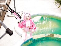 [Cosplay] 阿雪雪 - 爱丽丝泳装