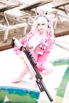 [Cosplay] 阿雪雪 - 爱丽丝泳装