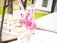 [Cosplay] 阿雪雪 - 爱丽丝泳装