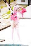 [Cosplay] 阿雪雪 - 爱丽丝泳装