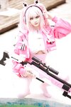 [Cosplay] 阿雪雪 - 爱丽丝泳装
