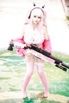 [Cosplay] 阿雪雪 - 爱丽丝泳装