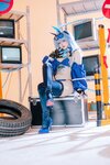 [Cosplay] 屿鱼 碧蓝航线 花园赛车服 [82P-783MB]