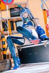 [Cosplay] 屿鱼 碧蓝航线 花园赛车服 [82P-783MB]