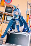 [Cosplay] 屿鱼 碧蓝航线 花园赛车服 [82P-783MB]