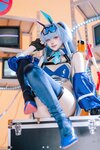 [Cosplay] 屿鱼 碧蓝航线 花园赛车服 [82P-783MB]