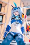 [Cosplay] 屿鱼 碧蓝航线 花园赛车服 [82P-783MB]