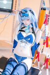[Cosplay] 屿鱼 碧蓝航线 花园赛车服 [82P-783MB]