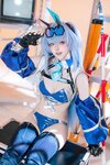 [Cosplay] 屿鱼 碧蓝航线 花园赛车服 [82P-783MB]