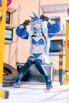 [Cosplay] 屿鱼 碧蓝航线 花园赛车服 [82P-783MB]