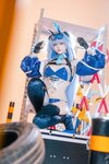 [Cosplay] 屿鱼 碧蓝航线 花园赛车服 [82P-783MB]