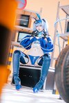 [Cosplay] 屿鱼 碧蓝航线 花园赛车服 [82P-783MB]
