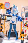 [Cosplay] 屿鱼 碧蓝航线 花园赛车服 [82P-783MB]