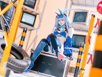 [Cosplay] 屿鱼 碧蓝航线 花园赛车服 [82P-783MB]