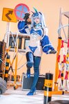 [Cosplay] 屿鱼 碧蓝航线 花园赛车服 [82P-783MB]