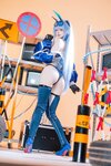[Cosplay] 屿鱼 碧蓝航线 花园赛车服 [82P-783MB]
