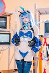 [Cosplay] 屿鱼 碧蓝航线 花园赛车服 [82P-783MB]