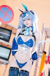 [Cosplay] 屿鱼 碧蓝航线 花园赛车服 [82P-783MB]
