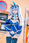 [Cosplay] 屿鱼 碧蓝航线 花园赛车服 [82P-783MB]