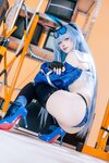 [Cosplay] 屿鱼 碧蓝航线 花园赛车服 [82P-783MB]