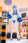 [Cosplay] 屿鱼 碧蓝航线 花园赛车服 [82P-783MB]