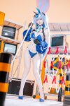 [Cosplay] 屿鱼 碧蓝航线 花园赛车服 [82P-783MB]