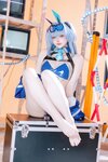 [Cosplay] 屿鱼 碧蓝航线 花园赛车服 [82P-783MB]