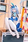 [Cosplay] 屿鱼 碧蓝航线 花园赛车服 [82P-783MB]