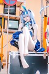 [Cosplay] 屿鱼 碧蓝航线 花园赛车服 [82P-783MB]