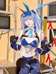 [Cosplay] 屿鱼 碧蓝航线 花园赛车服 [82P-783MB]