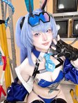 [Cosplay] 屿鱼 碧蓝航线 花园赛车服 [82P-783MB]
