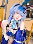 [Cosplay] 屿鱼 碧蓝航线 花园赛车服 [82P-783MB]