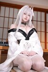 [Cosplay] 清水由乃 碧蓝航线 白凤和服 [76P1V-1.64GB]