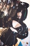 [Cosplay] 阿半今天很开心 黑暗护士 [90P-363MB]
