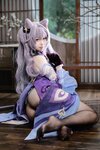 [Cosplay] 雪琪SAMA 刻晴 [50P1V-3.27GB]