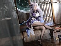 [Cosplay] 雪琪SAMA 刻晴 [50P1V-3.27GB]