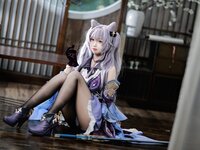 [Cosplay] 雪琪SAMA 刻晴 [50P1V-3.27GB]