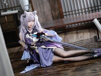 [Cosplay] 雪琪SAMA 刻晴 [50P1V-3.27GB]